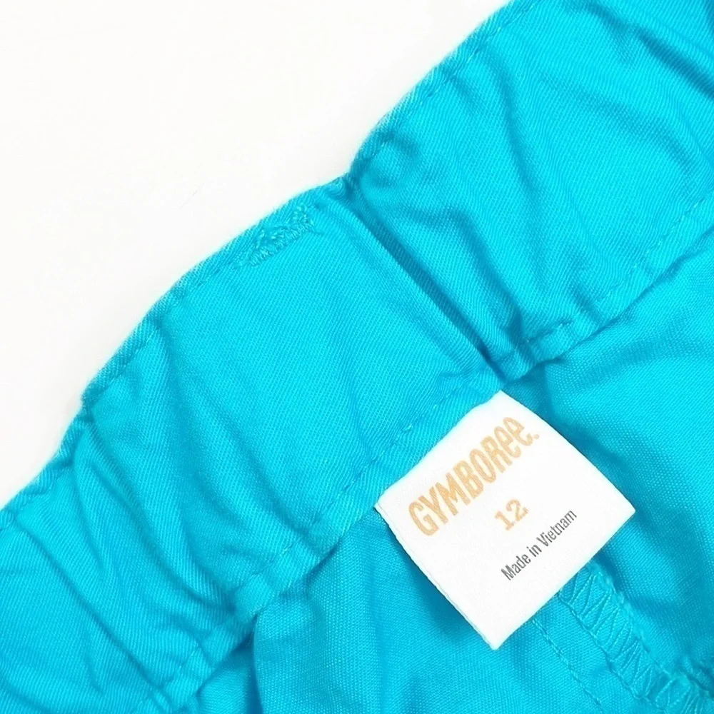 Gymboree little girls bright blue shorts